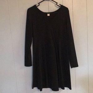 Long sleeve dress.